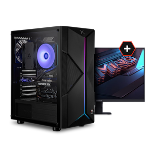 PC Gamer d'entrée de gamme avec écran inclus