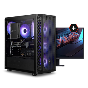 PC Gamer d'entrée de gamme avec écran inclus
